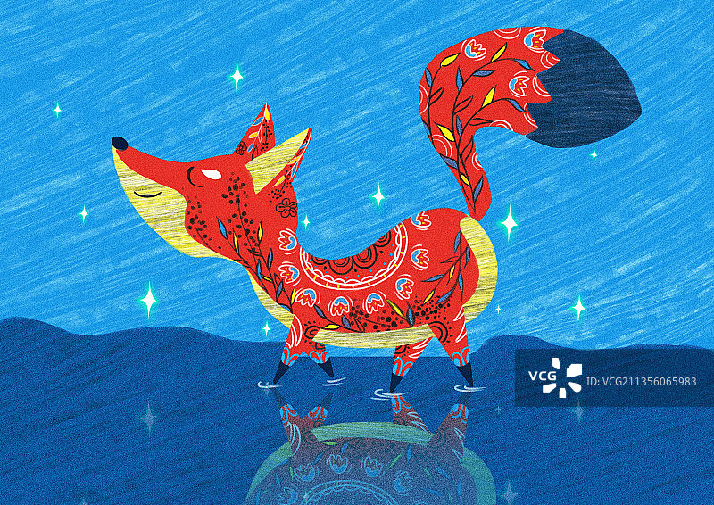 小狐狸图片素材