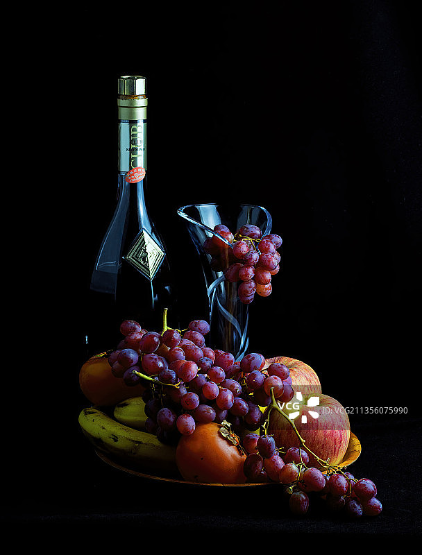 《水果静物》图片素材