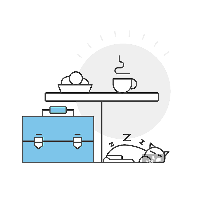 工作间隙的休闲时光icon图片素材