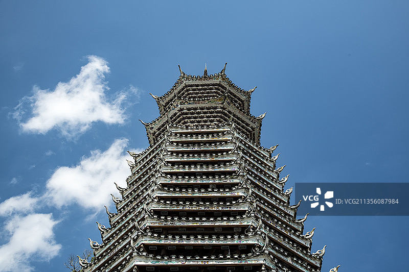 侗族 鼓楼图片素材