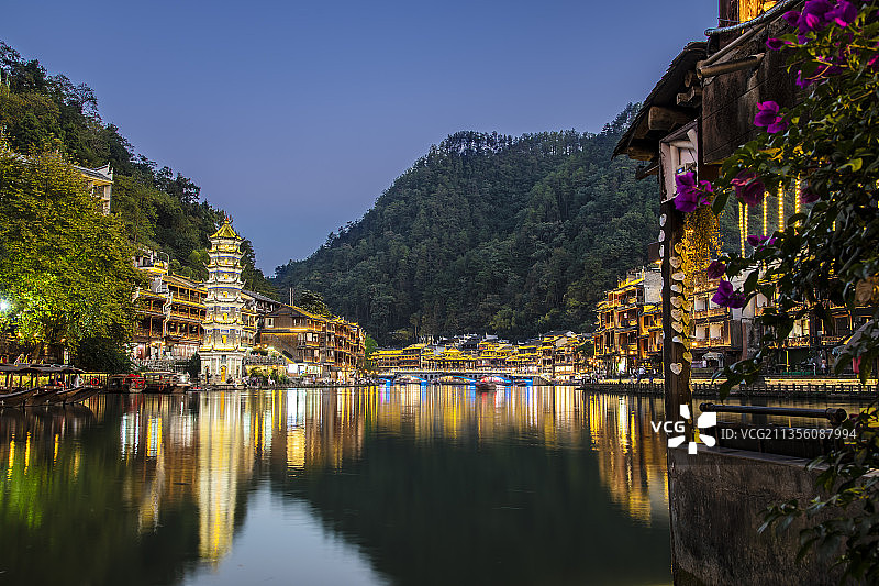 凤凰古城图片素材