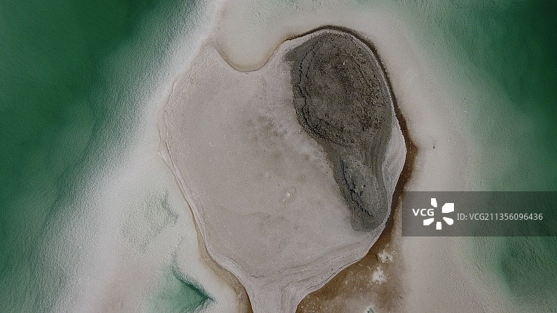 大柴旦翡翠湖图片素材