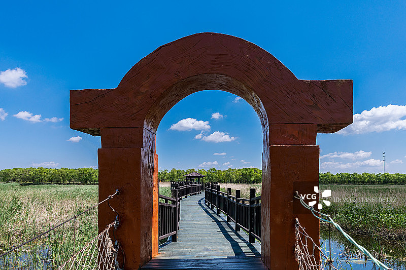 双鸭山安邦河国家湿地公园图片素材