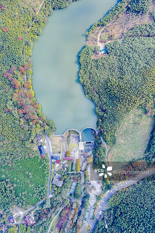 平桥石坝，江苏常州溧阳图片素材