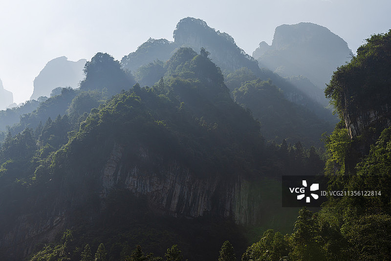 张家界天门山图片素材