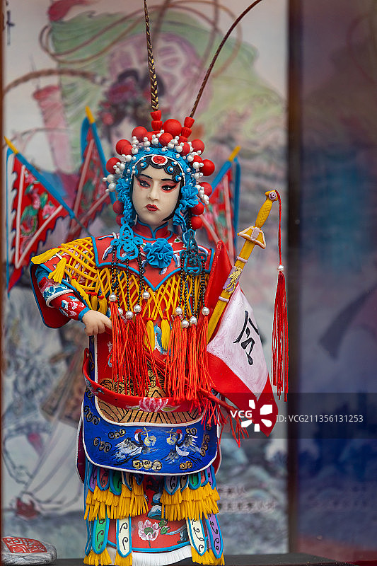 古代神话人物面塑图片素材