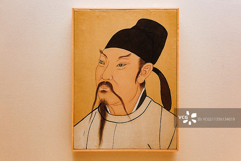 李白 唐朝诗人 诗仙 中国国家博物馆文物图片素材