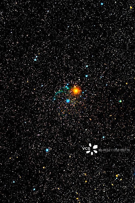 大犬座SH2-308海豚星云图片素材