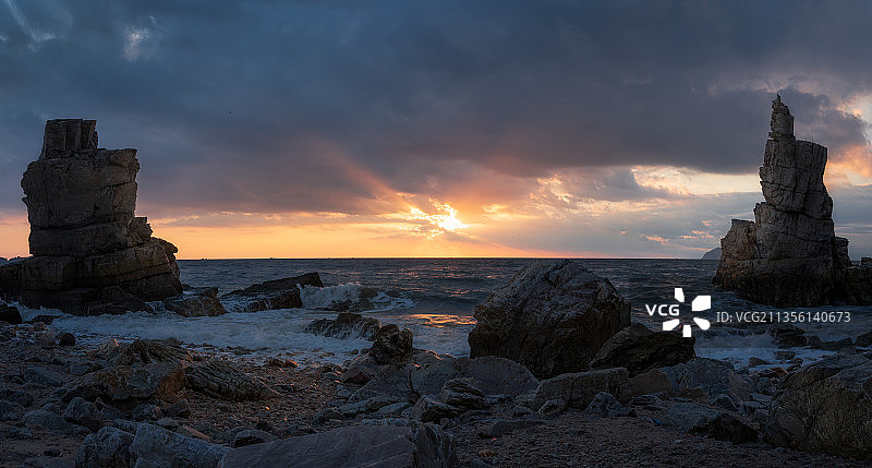 大连湾湿地 《凤翼天翔》图片素材