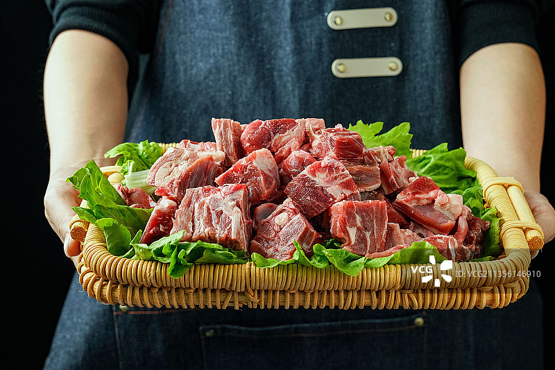 羊肉块图片素材