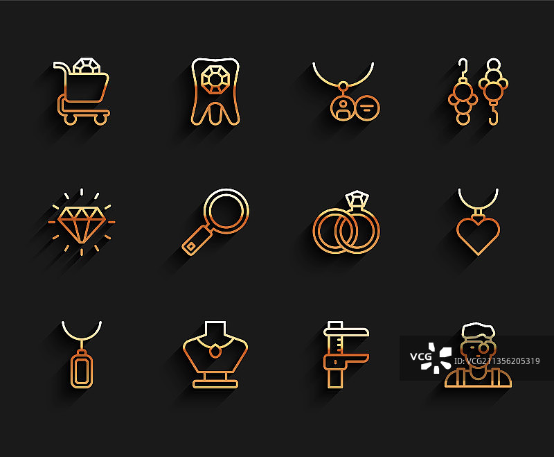 项链吊坠人体模型图片素材