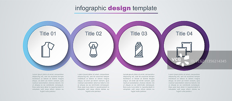 缝纫图案拉链线轴图片素材