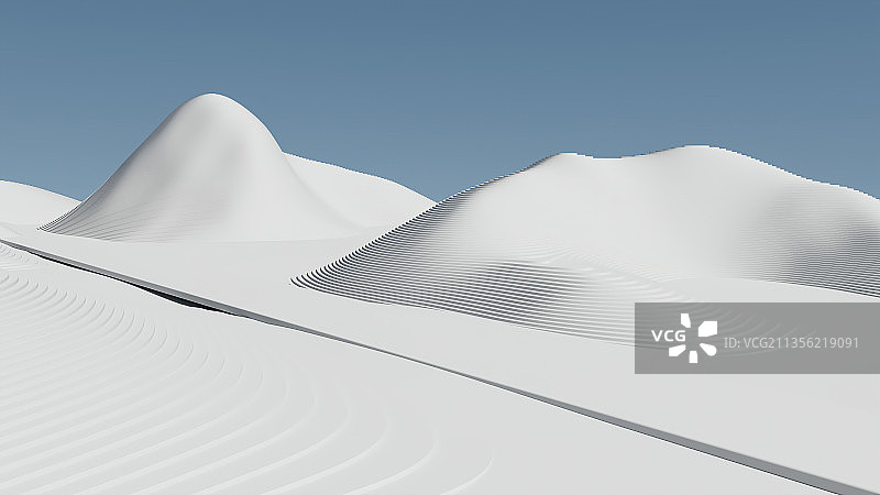 建模,山脉,山,山峡,山谷,沙漠,抽象,概念,沙丘,沙滩图片素材