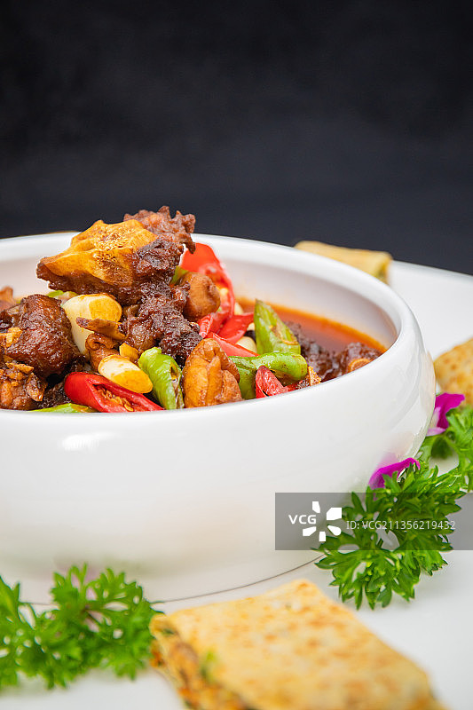 鏊子牛尾鸡图片素材