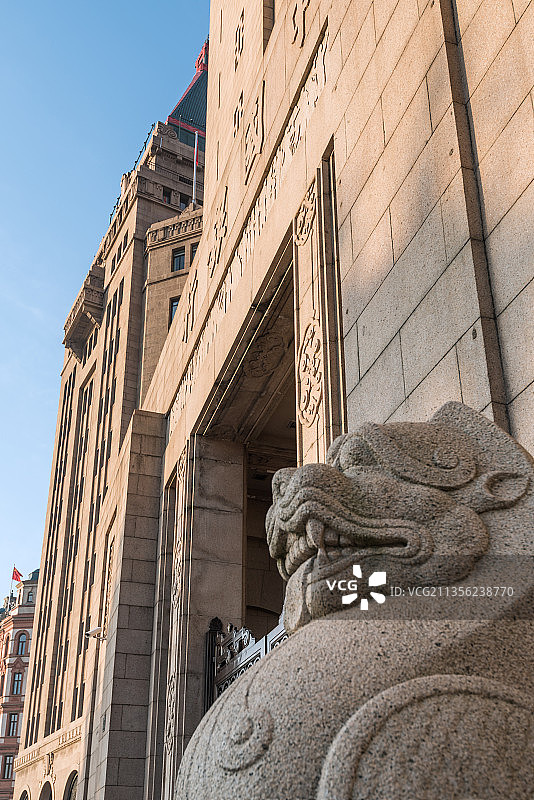 上海外滩中国银行建筑大楼图片素材