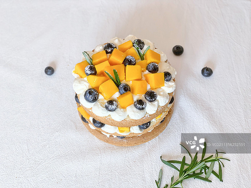 裸蛋糕图片素材