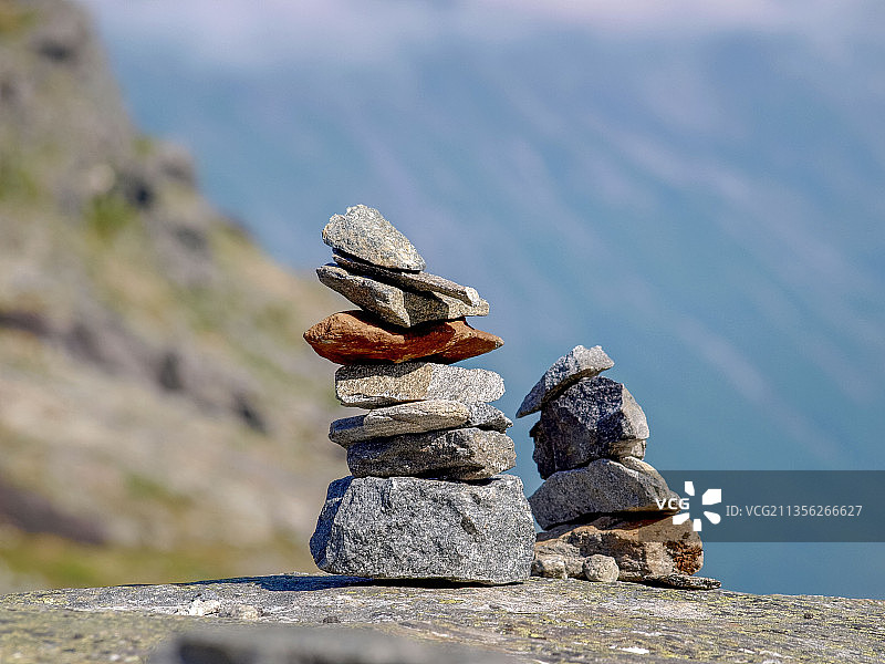 堆叠的石头特写图片素材