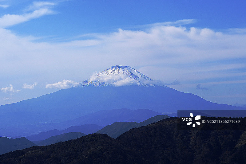 富士山雪顶 Mount Fuji图片素材