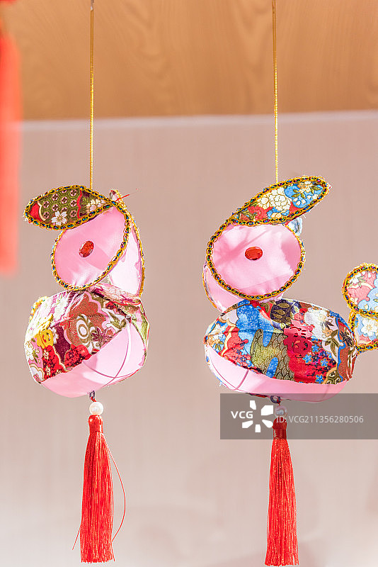 中国传统手工艺品灯笼图片素材