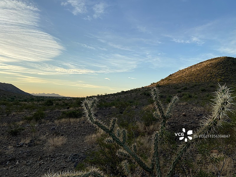 日落时分的壮丽景色图片素材