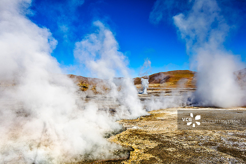 智利安托法加斯塔的温泉风景图片素材