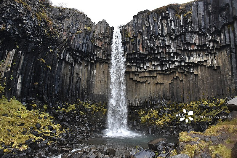 瀑布美景图片素材