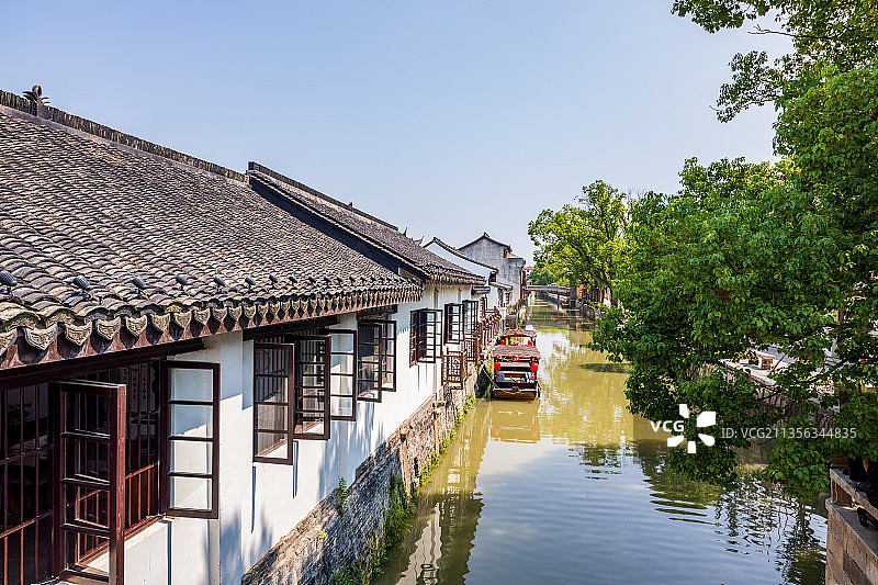 上海市奉贤区清溪古镇图片素材