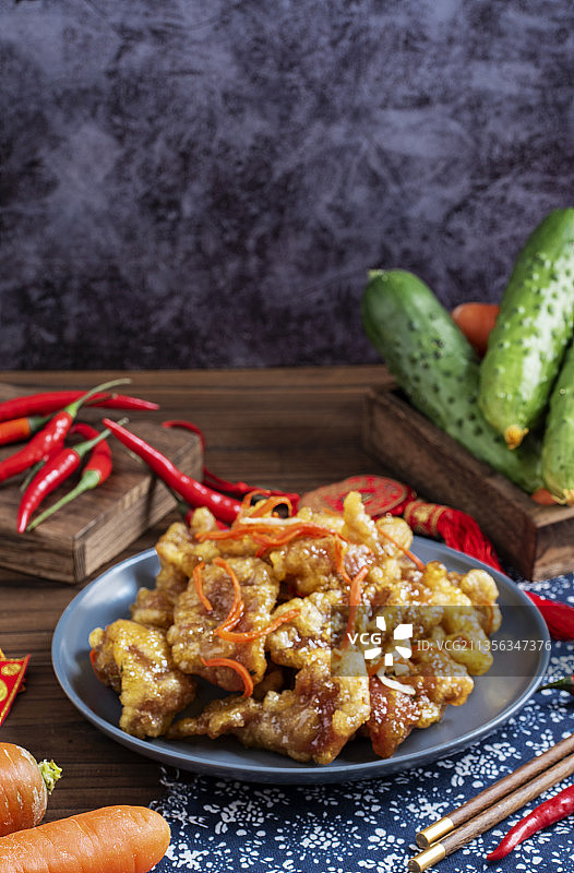 锅包肉图片素材