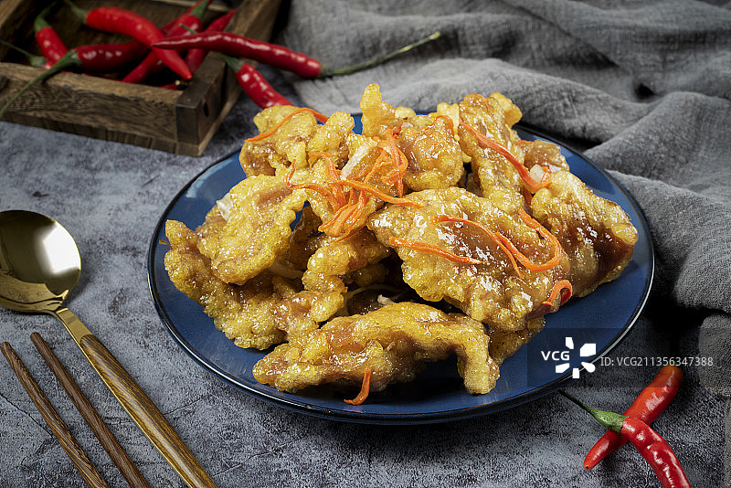 锅包肉图片素材