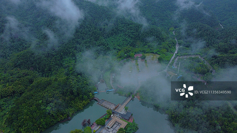 八寨沟风光图片素材