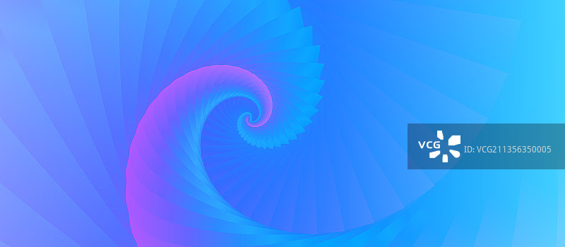 蓝色几何变换科技背景图片素材