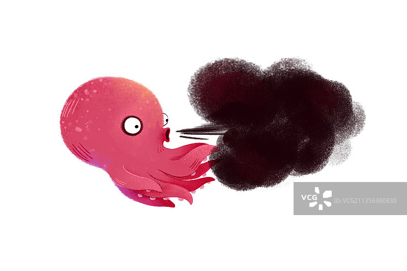 可爱动物章鱼图片素材