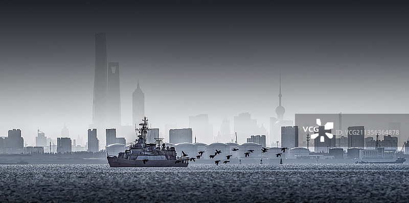 海上城市 City by the Sea图片素材