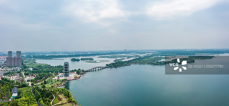 江苏省连云港市东海县西双湖航拍图片素材