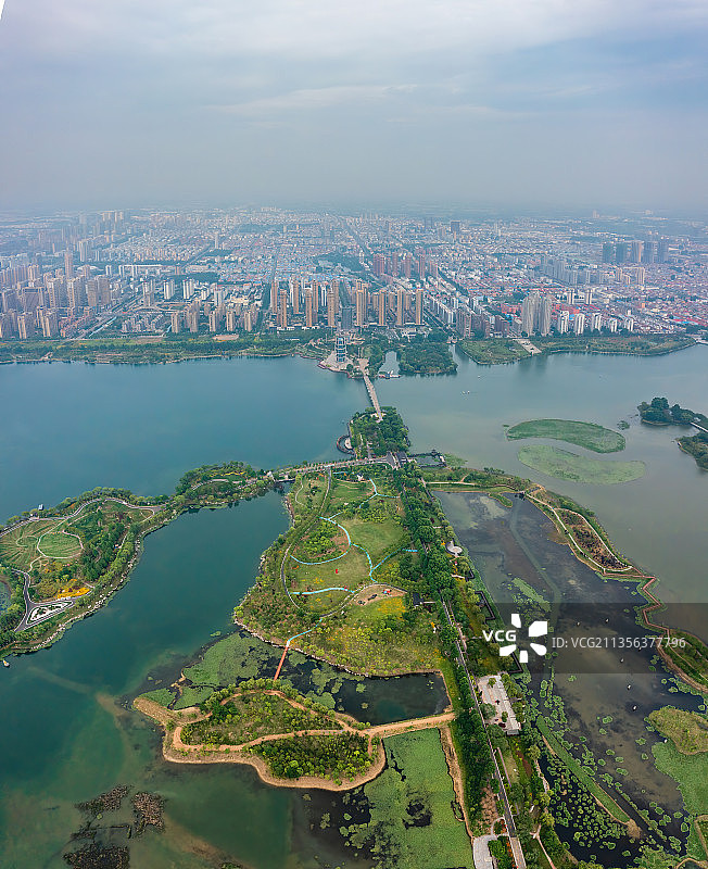 江苏省连云港市东海县西双湖航拍图片素材