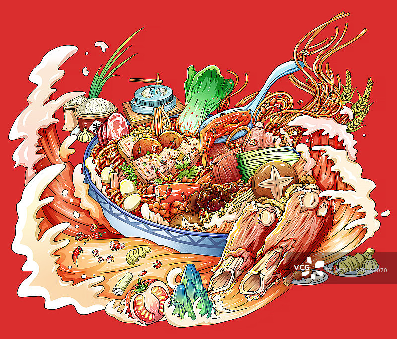 包装插画图片素材
