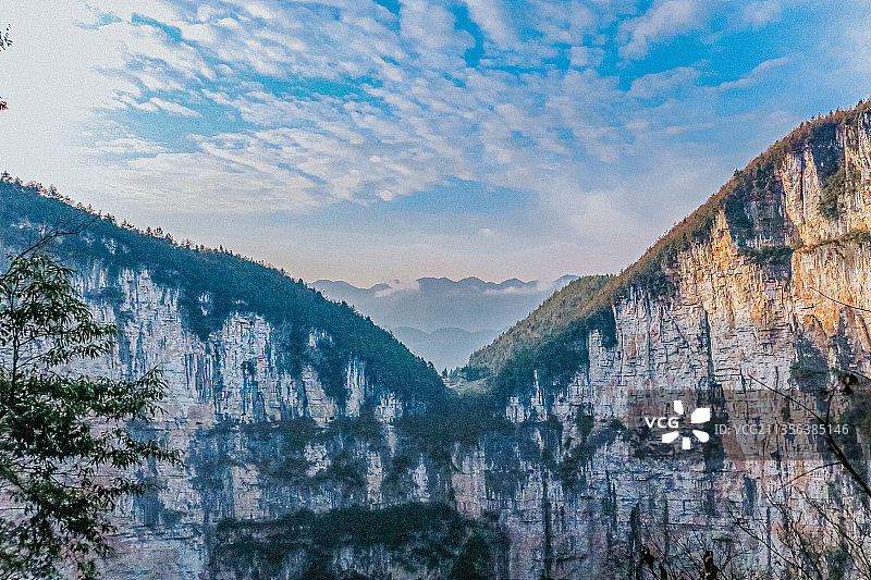 重庆奉节小寨天坑图片素材