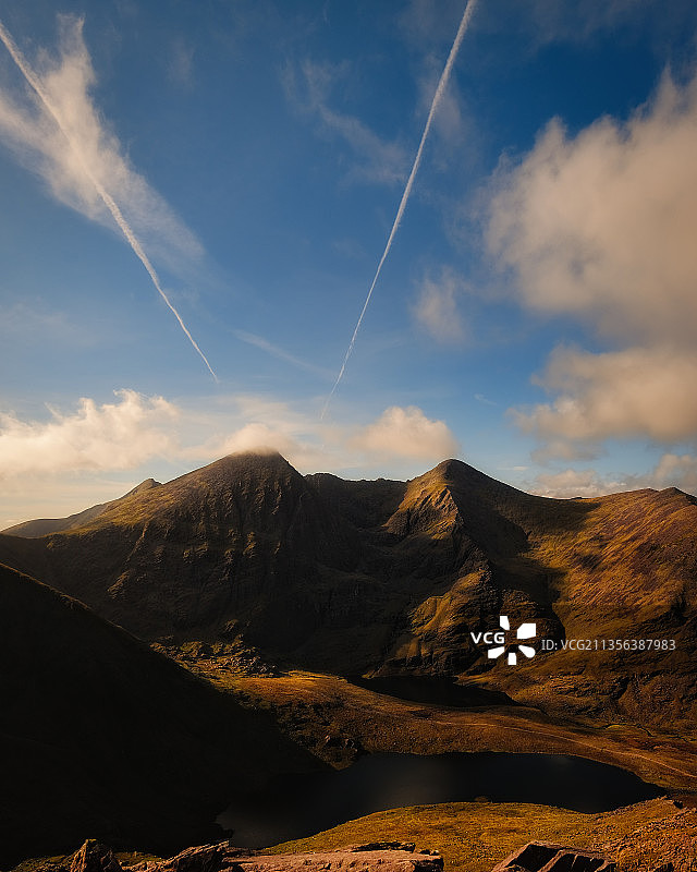 爱尔兰卡兰图厄尔山山脉风光图片素材