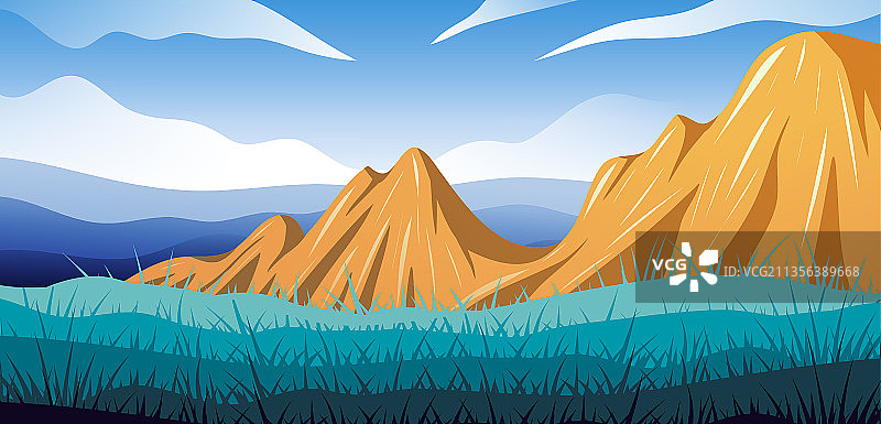 高山-山顶图片素材