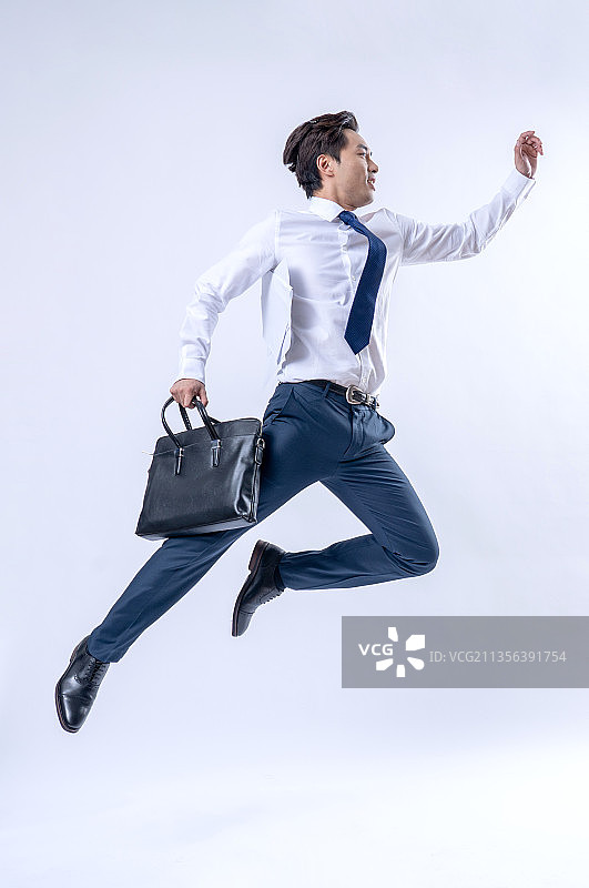 快乐的商务男士图片素材