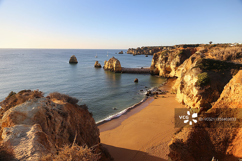 葡萄牙拉各斯海景风光图片素材