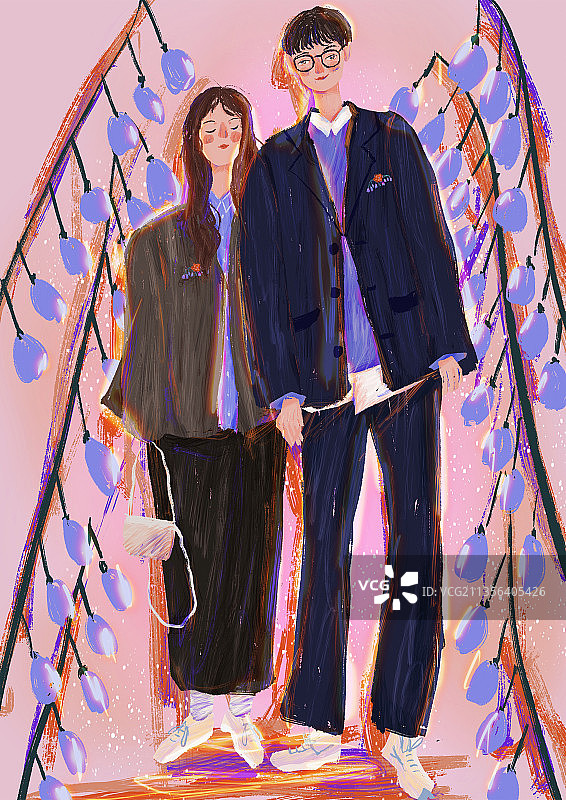 鲜花配爱情图片素材