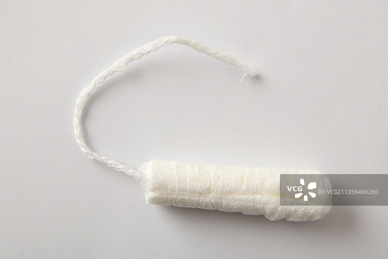 女性卫生棉条保护护理（白色背景）图片素材