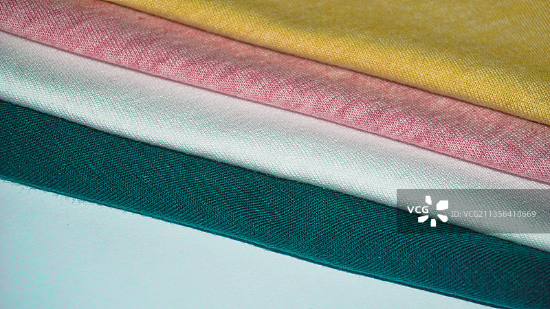 彩色纺织品特写镜头图片素材