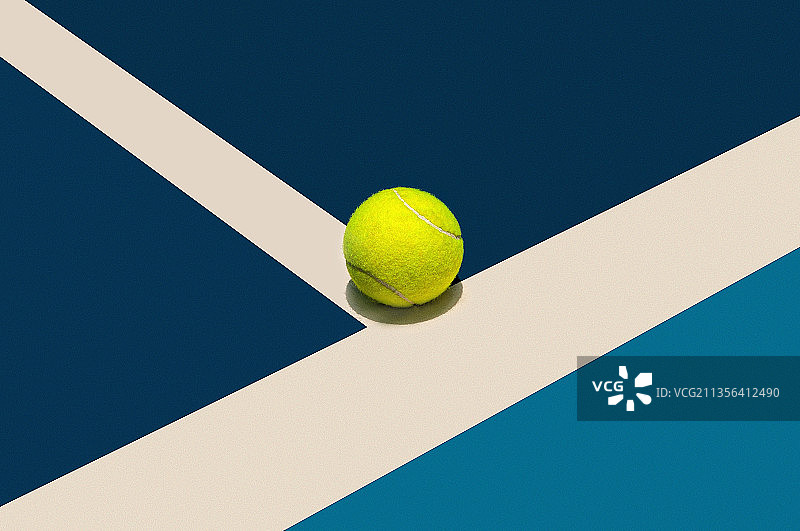 一个网球图片素材