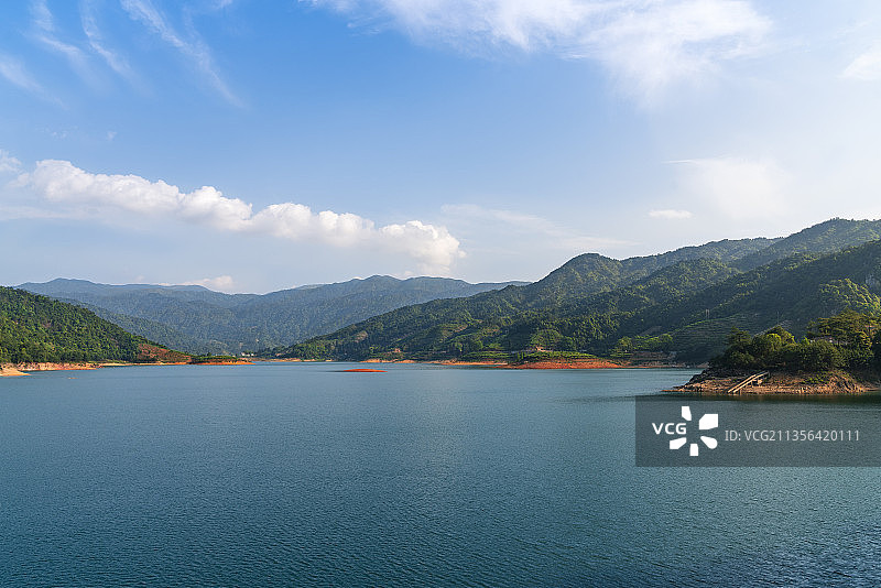 广东清远连州潭岭天湖图片素材