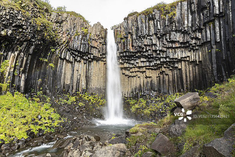 瀑布美景图片素材
