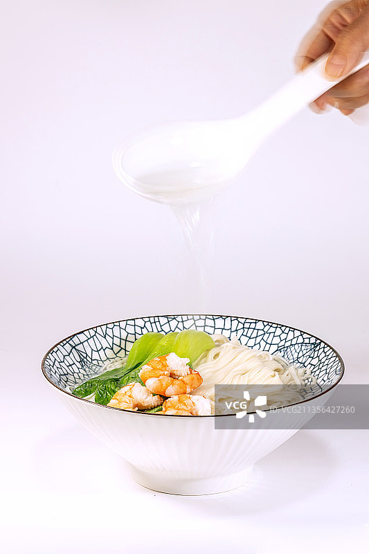 清汤面 鲜虾面 主食图片素材