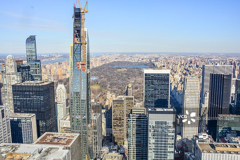东京城市天际线航拍图片素材
