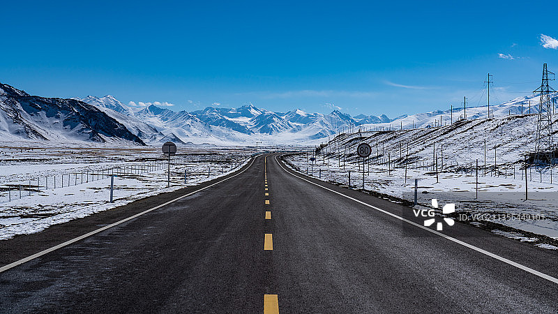 喀喇昆仑公路图片素材